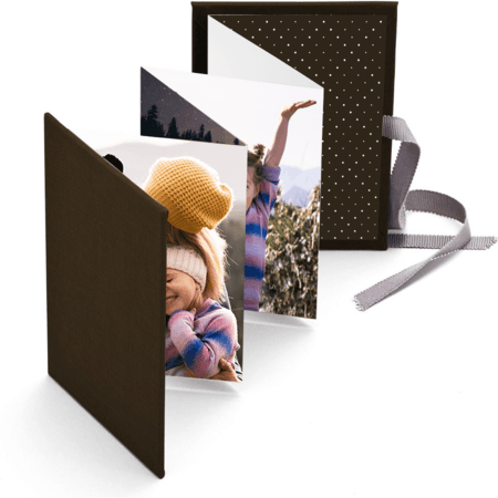 3.5 x 5" - 8 Photos, Brown