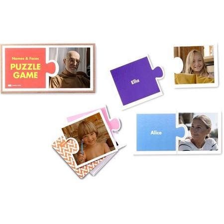 8 x 4" - 9 puzzle cards with custom box